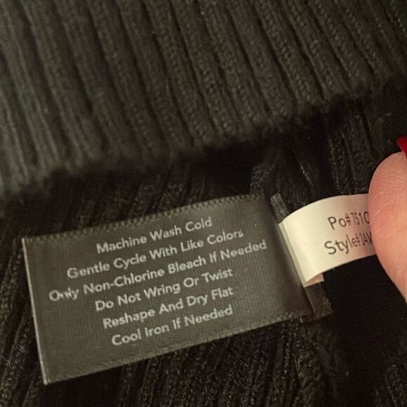 Boston Proper Ribbed Turtleneck Sweater Size XXS - Picture 10 of 10